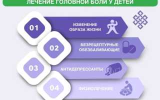 По каким причинам у ребенка болит голова и что необходимо предпринять для устранения этого состояния