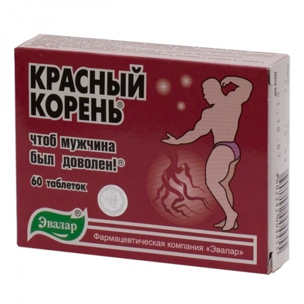 Красный корень в таблетках