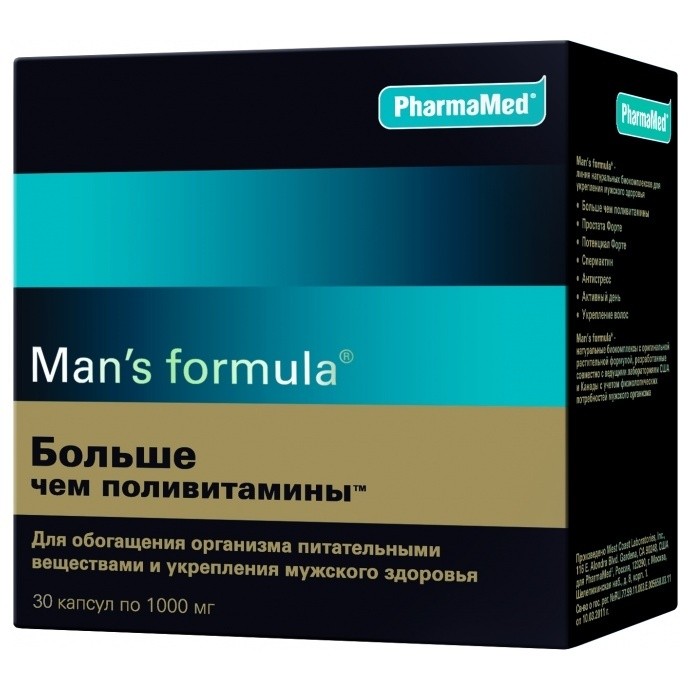 Витамины для мужчин Man's formula