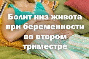 Болит низ живота при беременности во втором триместре Болит низ живота при беременности во 2 триместре