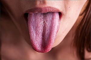 Язык человека Язык девушки