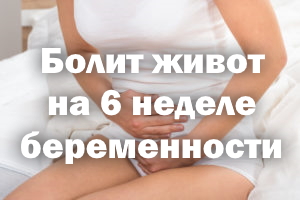 Болит живот на 6 неделе беременности Болит животик на 6 неделе беременности